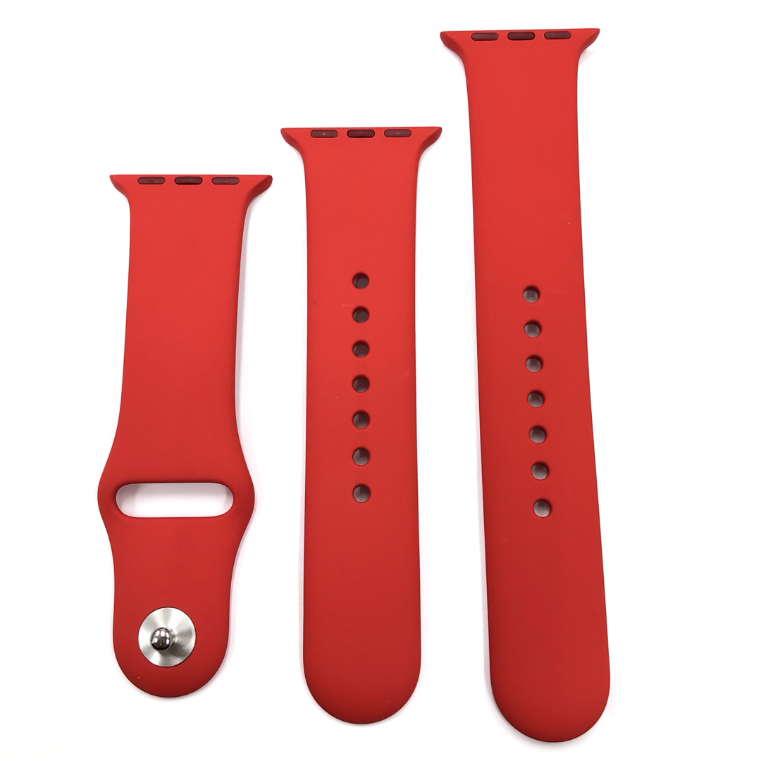 Apple Watch(アップルウォッチ)のアップルウォッチ 純正 バンド 40mm 赤 Apple Watch スマホ/家電/カメラのスマートフォン/携帯電話(その他)の商品写真
