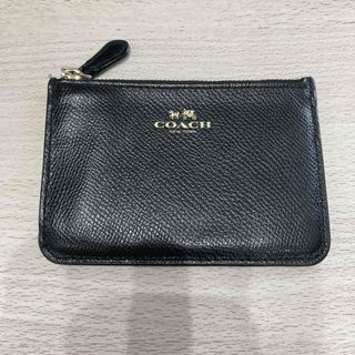 COACH - コーチ COACH ジップ カードケース レインボー シグネチャー