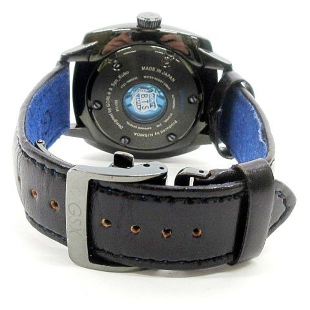 other(アザー)のGSX601 BTS AUTOGENA 自動巻 発電式 クォーツ 腕時計 青 黒 メンズの時計(腕時計(アナログ))の商品写真