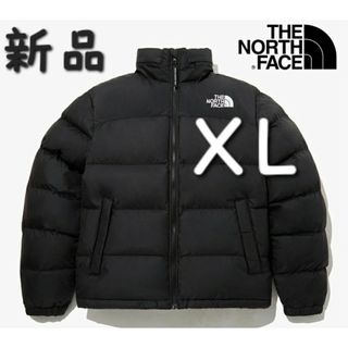 ザノースフェイス(THE NORTH FACE)のノースフェイス ダウンジャケット 軽量 新品 シンプル 海外限定 新作 黒 XL(ダウンジャケット)