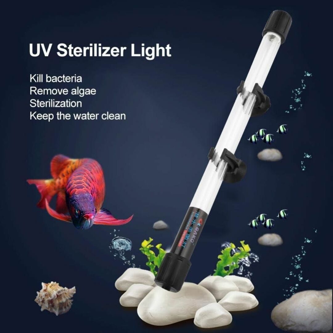 ❤️大特価❤️UV滅菌ランプ ポータブル 水族館水槽水中UV殺菌灯滅菌器