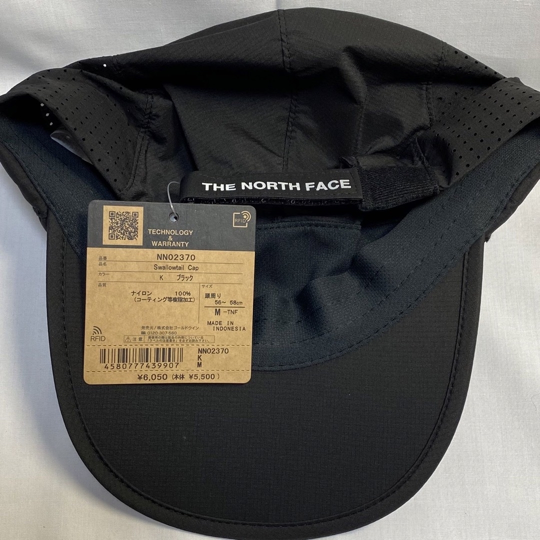 ノースフェイス　キャップ　NN02370 ブラック メンズの帽子(キャップ)の商品写真
