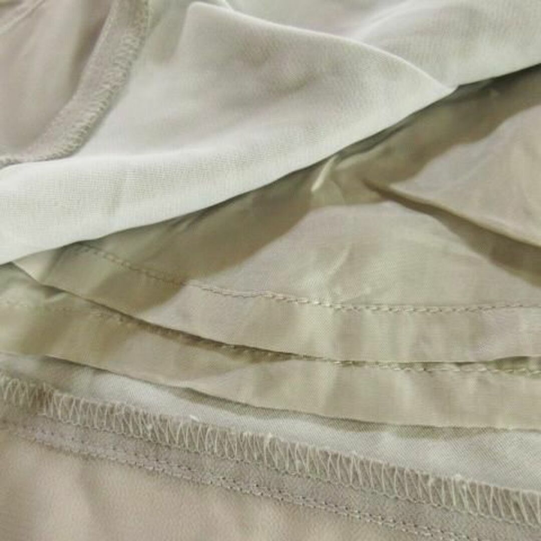 NATURAL BEAUTY BASIC(ナチュラルビューティーベーシック)のナチュラルビューティー スカート 膝丈 フレア リボン 220831AH6A レディースのスカート(ひざ丈スカート)の商品写真