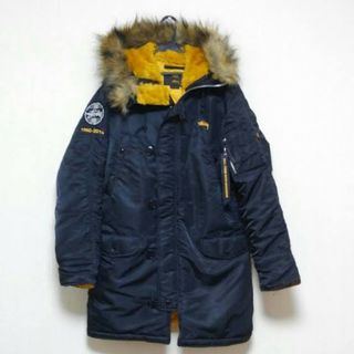 ステューシー(STUSSY)のSTUSSY×ALPHA INDUSTRIES N-3B フライトジャケット(フライトジャケット)