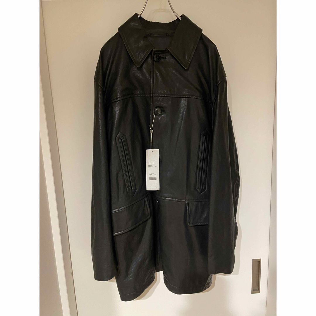 COMOLI - COMOLI 22AW ラムレザー コート カーコート 3 新品の COMOLI - COMOLI 22AW ラムレザー コート カーコート 3 新品の