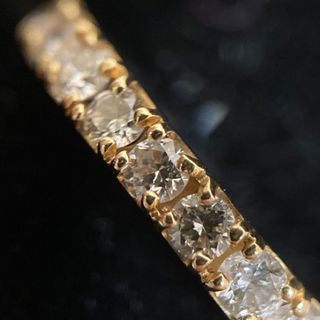 ダイヤモンド ハーフエタニティリング k18 0.5ct(リング(指輪))