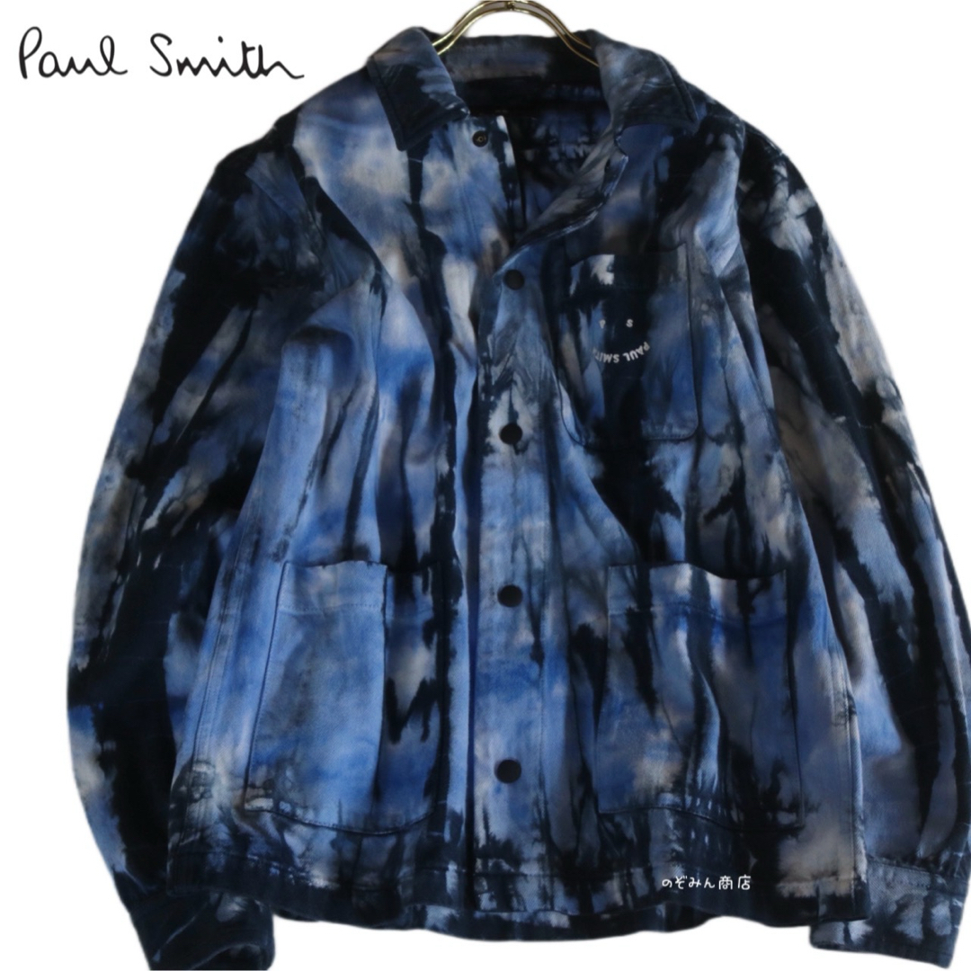 【PAUL SMITH】定価39600円　総柄　ブルゾン　コットンジャケット★メンズ