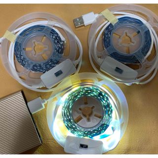 LED テープライト　　3個セット(蛍光灯/電球)