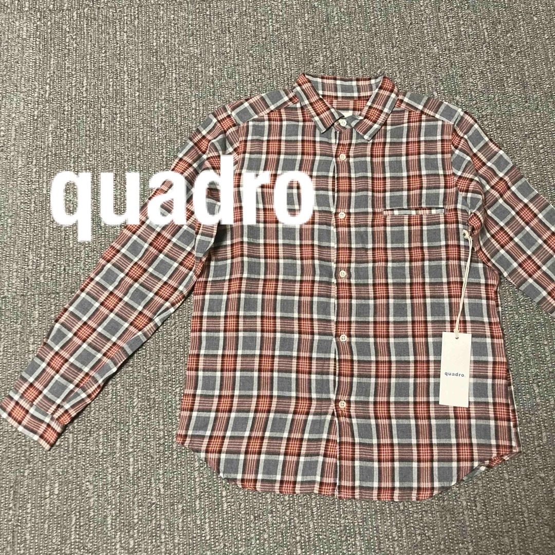 QUADRO(クアドロ)の新品未使用 quadro シャツ レディースのトップス(シャツ/ブラウス(長袖/七分))の商品写真