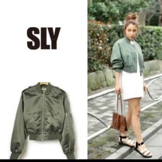 SLY - 最終価格❗️SLY 今期2021 新作 B-3ジャケット 未使用品⭐︎の