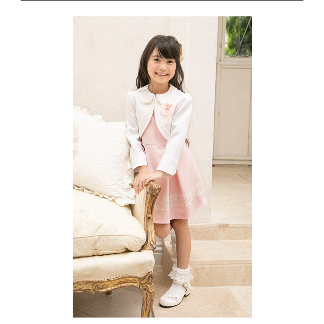 arisana(アリサナ)の【美品】arisana 115センチ　ワンピース キッズ/ベビー/マタニティのキッズ服女の子用(90cm~)(ドレス/フォーマル)の商品写真