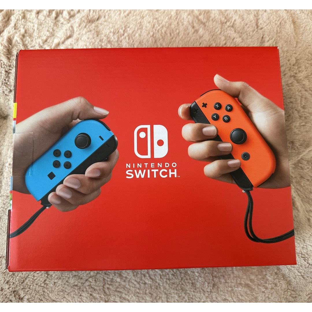 Nintendo Switch(ニンテンドースイッチ)のNintendo Switch Joy-Con(L) ネオンブルー/(R) ネオ エンタメ/ホビーのゲームソフト/ゲーム機本体(家庭用ゲーム機本体)の商品写真