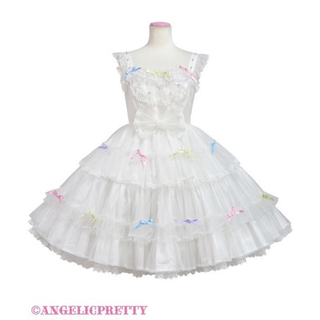 アンジェリックプリティー(Angelic Pretty)のangelic pretty Sugar Decorationジャンパースカート(ひざ丈ワンピース)