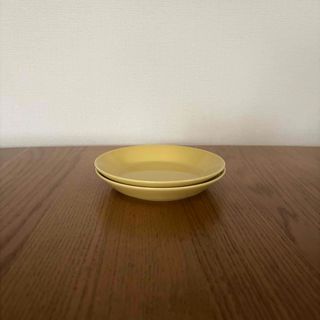 イッタラ(iittala)の廃盤☆希少☆フィンランド製☆イッタラ☆ティーマ☆15cmプレート☆2枚☆イエロー(食器)