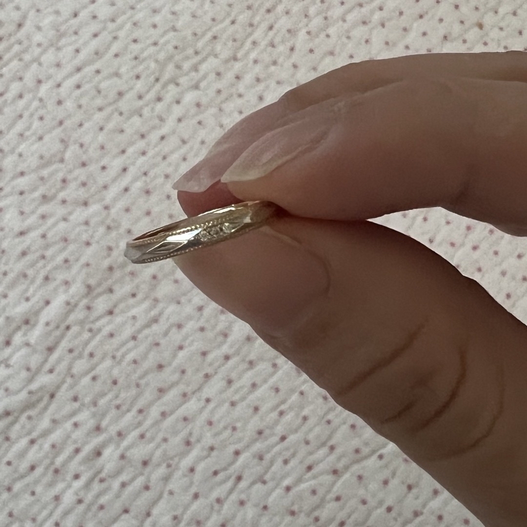 ピンクダイヤモンド　🤍プラチナリング　ring レディースのアクセサリー(リング(指輪))の商品写真