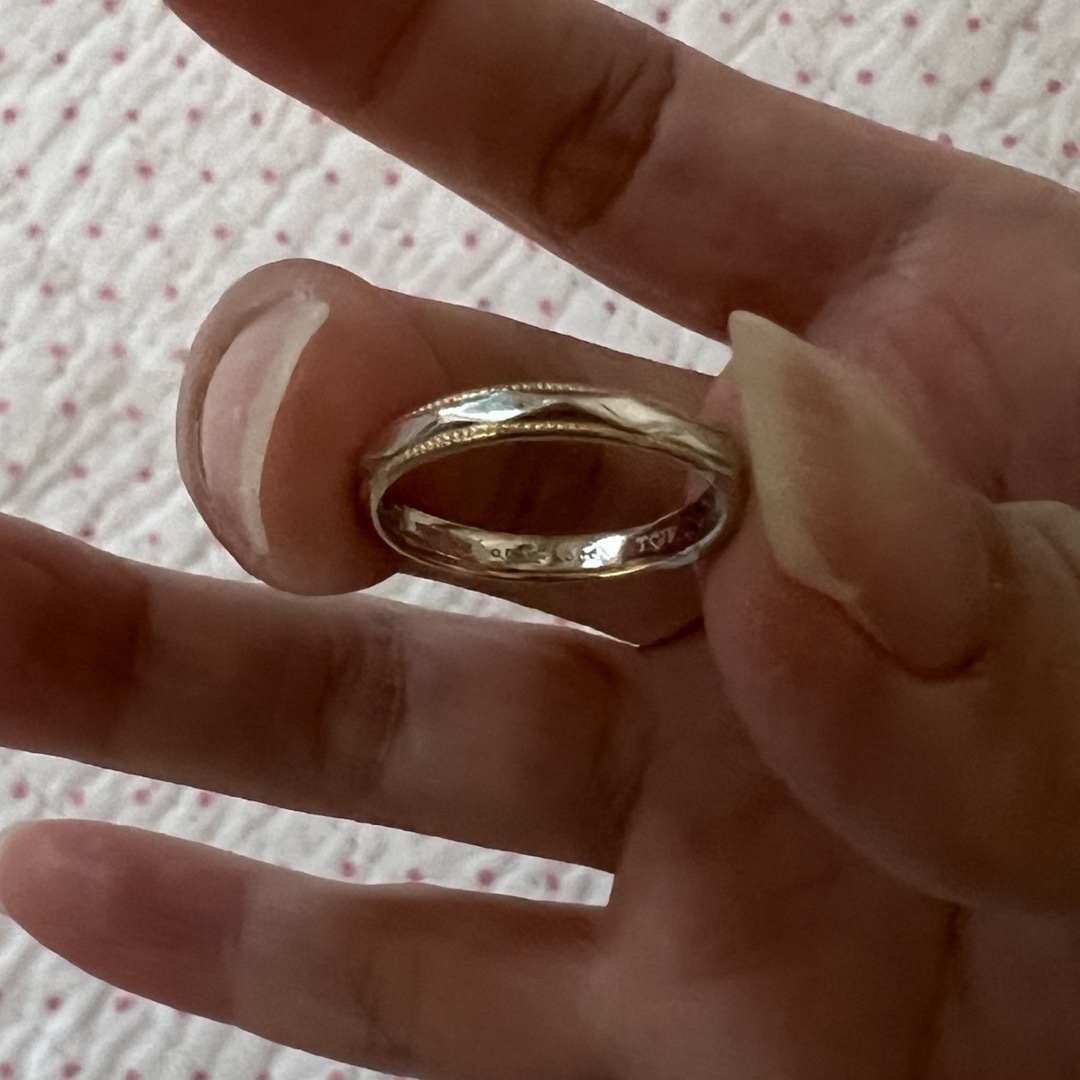 ピンクダイヤモンド　🤍プラチナリング　ring レディースのアクセサリー(リング(指輪))の商品写真