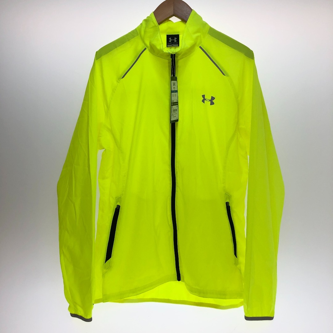 UNDER ARMOUR(アンダーアーマー)の□□UNDER ARMOUR アンダーアーマー ストームRUNジャケット XLサイズ MRN8546 蛍光イエロー メンズのジャケット/アウター(その他)の商品写真