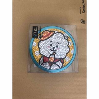 BT21 スパークスラウンドカン　RJ(キャラクターグッズ)