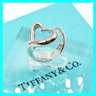 ティファニー(Tiffany & Co.)のティファニー オープンハート リング エルサペレッティ 925 シルバー(リング(指輪))