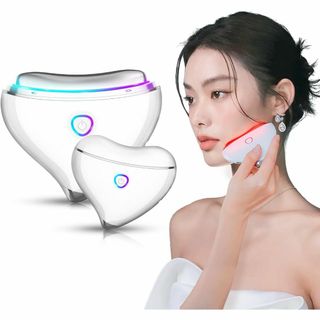 Balle 美顔器 EMS かっさ 電動 カッサ 微電流LED光 温熱ケア ネッ(フェイスローラー/小物)