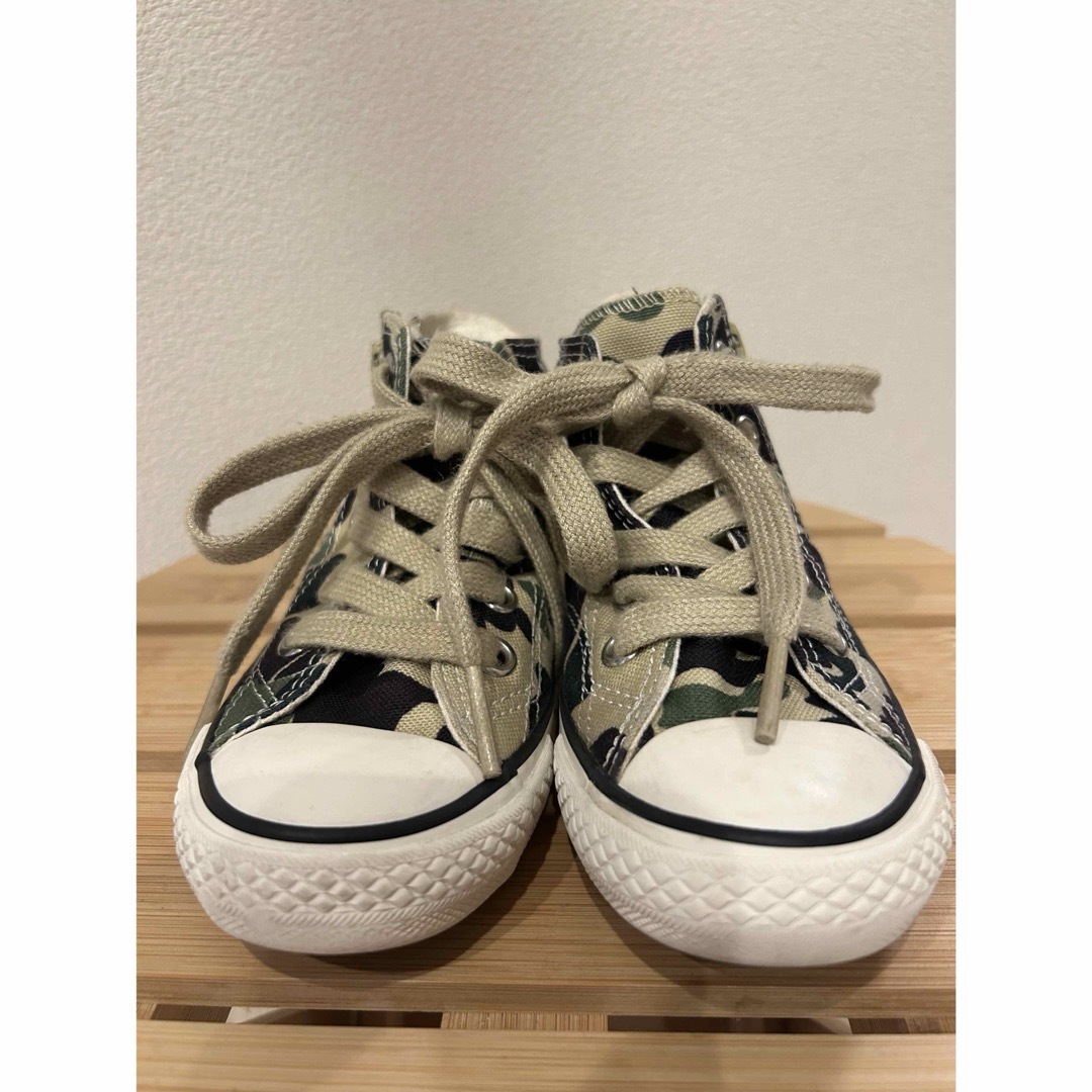 CONVERSE(コンバース)の美品✩コンバース✩converse スニーカー キッズ カモフラージュ柄 キッズ/ベビー/マタニティのキッズ靴/シューズ(15cm~)(スニーカー)の商品写真