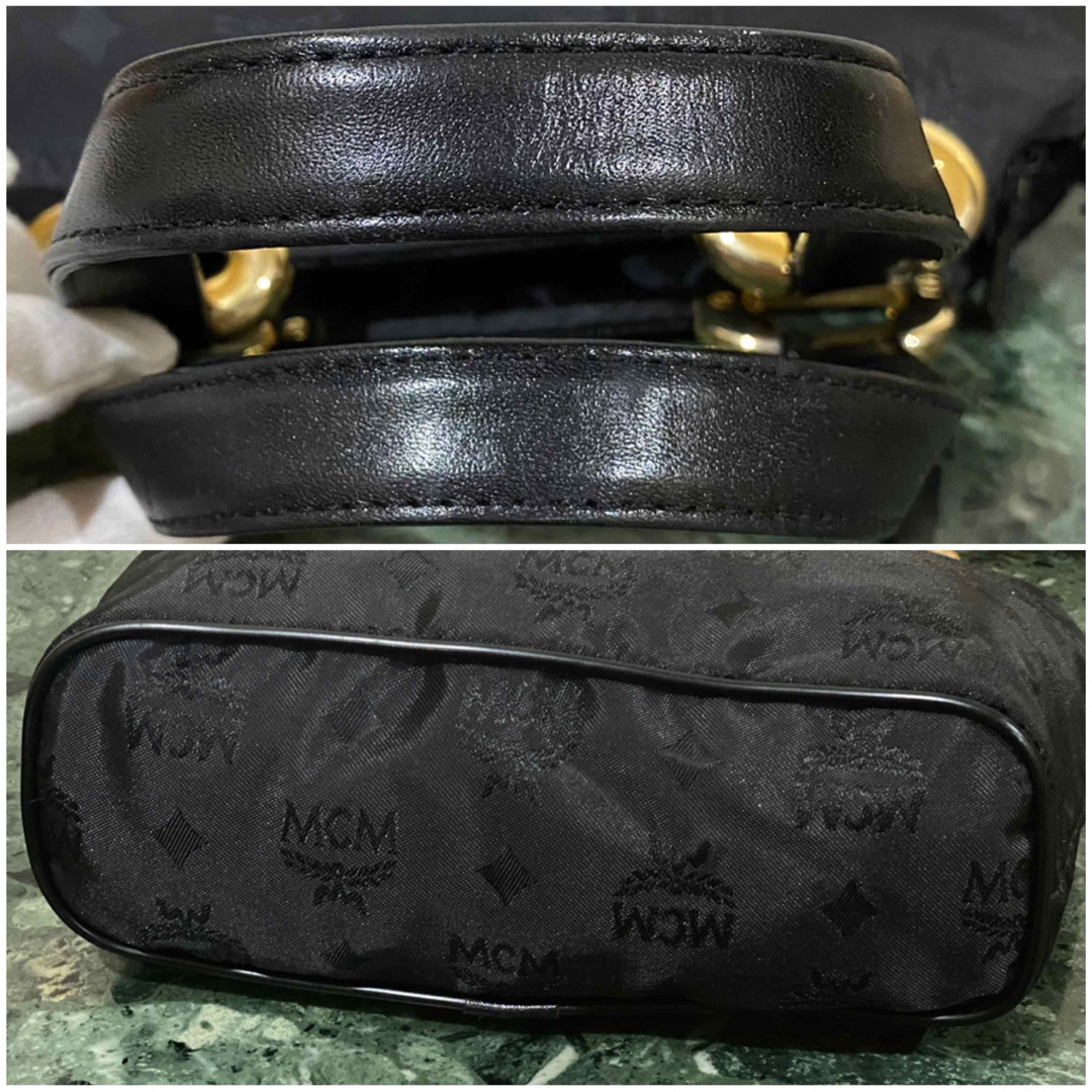 MCM(エムシーエム)の廃盤 レア ドイツ製 美品 VINTAGE 旧MCM ミニハンドバッグ レディースのバッグ(ハンドバッグ)の商品写真