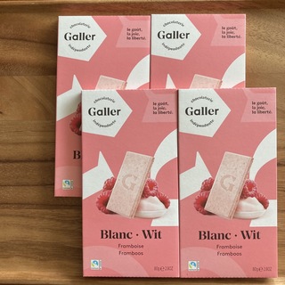 ガレー(ガレー)のGaller ガレー タブレット ホワイトラズベリー　4枚セット(菓子/デザート)
