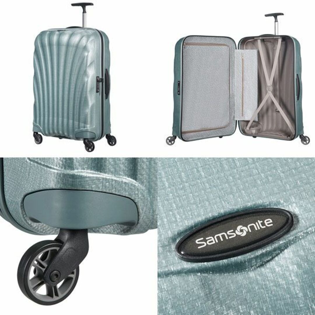 Samsonite(サムソナイト)の(KP0136)訳あり サムソナイト コスモライト 69cm アイスブルー レディースのバッグ(スーツケース/キャリーバッグ)の商品写真