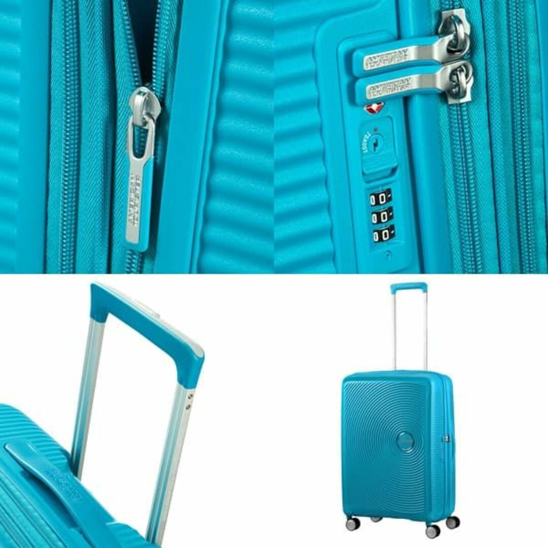 Samsonite(サムソナイト)の(KP0130)訳あり アメリカンツーリスター サウンドボックス67cm ブルー レディースのバッグ(スーツケース/キャリーバッグ)の商品写真