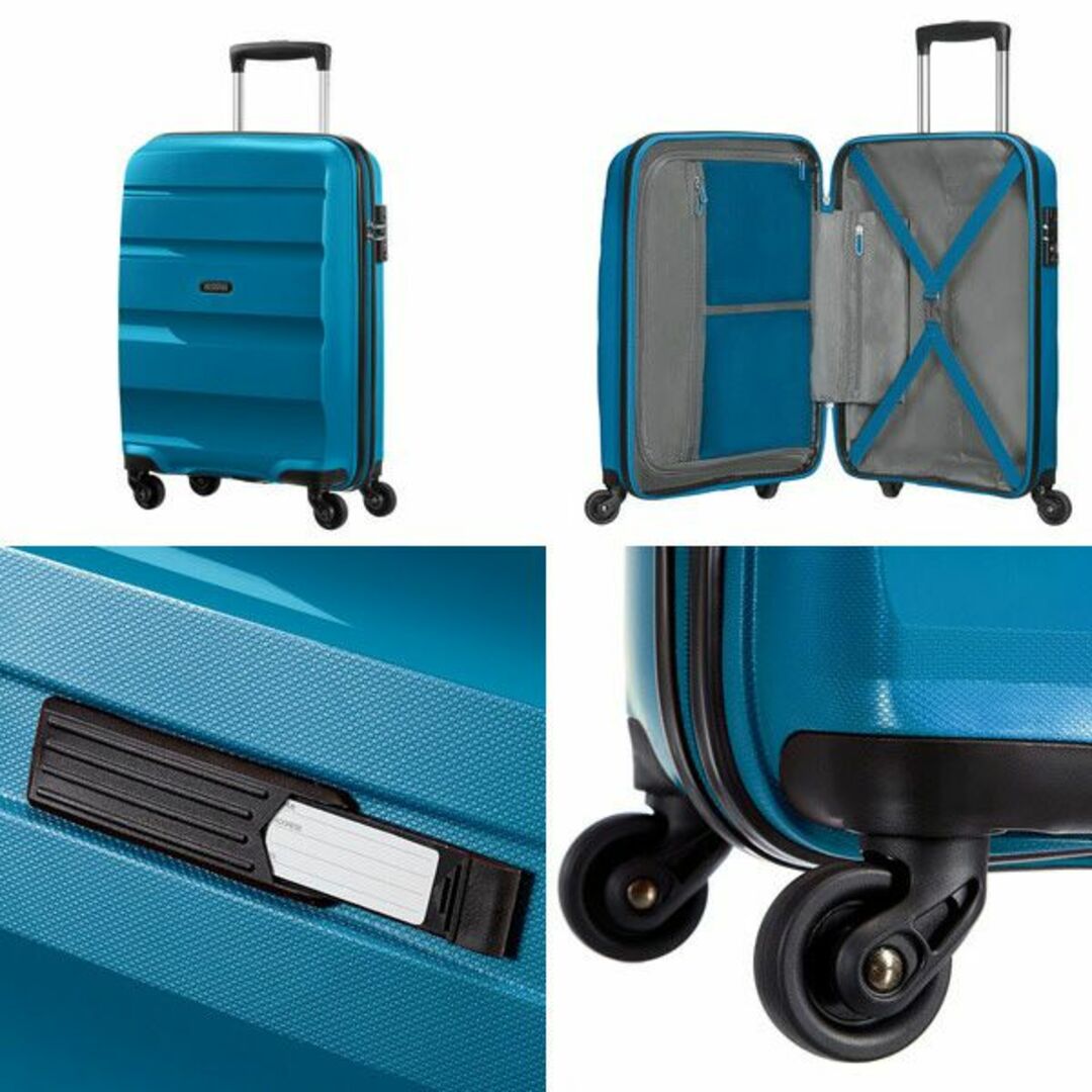 Samsonite(サムソナイト)の(KP0160)訳あり アメリカンツーリスター ボンエアー 55cm ブルー レディースのバッグ(スーツケース/キャリーバッグ)の商品写真