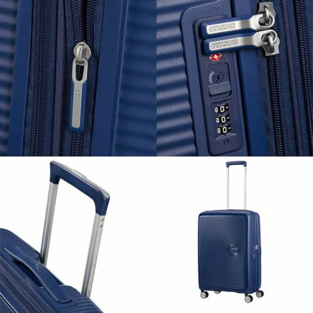 Samsonite(サムソナイト)の(KP0131)訳あり アメリカンツーリスター サウンドボックス67cmネイビー レディースのバッグ(スーツケース/キャリーバッグ)の商品写真