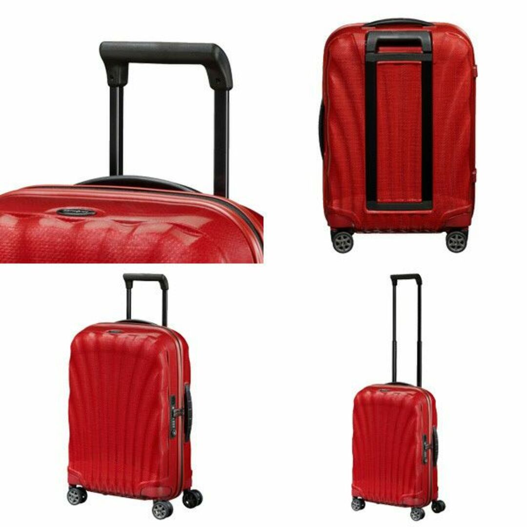 Samsonite(サムソナイト)の(KP0134)訳あり サムソナイト シーライト 55cm チリレッド レディースのバッグ(スーツケース/キャリーバッグ)の商品写真