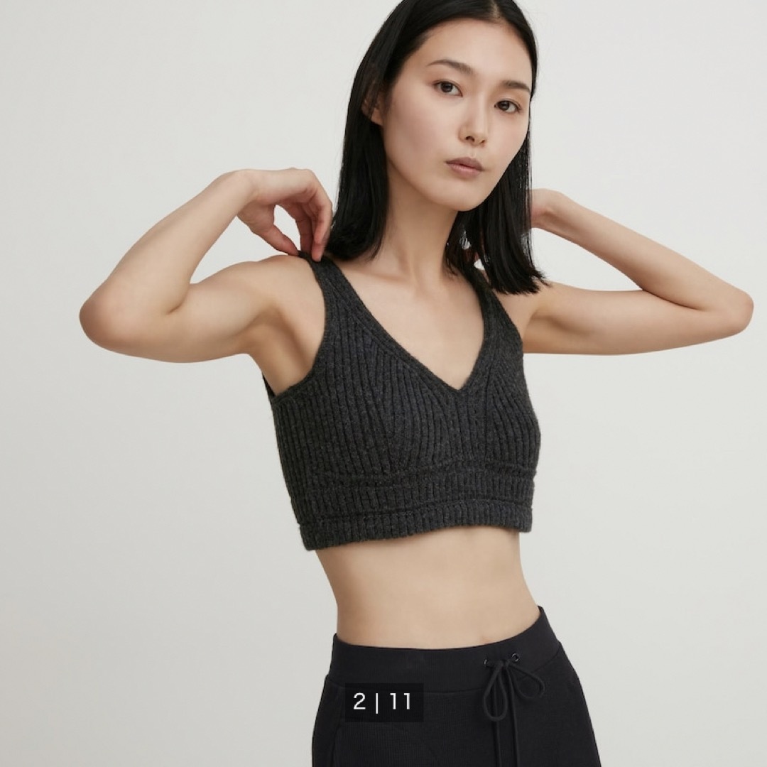 UNIQLO - UNIQLO Mame Kurogouchi 3Dボリュームスリーブセーター UNIQLO - UNIQLO Mame Kurogouchi 3Dボリュームスリーブセーター