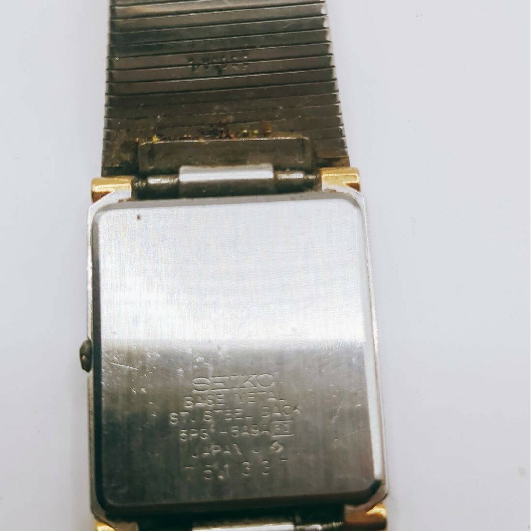 #156 SEIKOセイコー 5A8A 腕時計  3針 金色文字盤 ゴールド色 レディースのファッション小物(腕時計)の商品写真