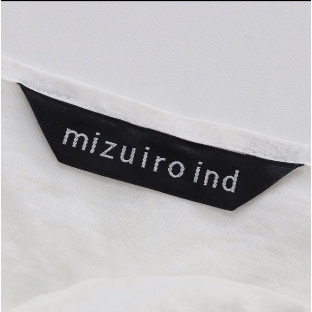 mizuiro ind(ミズイロインド)のmizuiro-ind  刺繍 コットンブラウス レディースのトップス(シャツ/ブラウス(長袖/七分))の商品写真