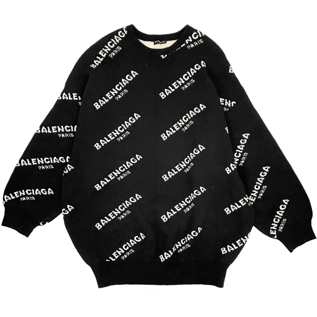 値下げ中】BALENCIAGA バレンシアガ ニット オーバーサイズ 値下げ中】BALENCIAGA バレンシアガ ニット オーバーサイズ