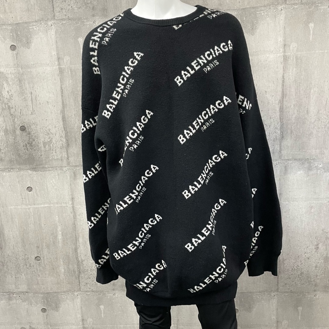 値下げ中】BALENCIAGA バレンシアガ ニット オーバーサイズ 値下げ中】BALENCIAGA バレンシアガ ニット オーバーサイズ
