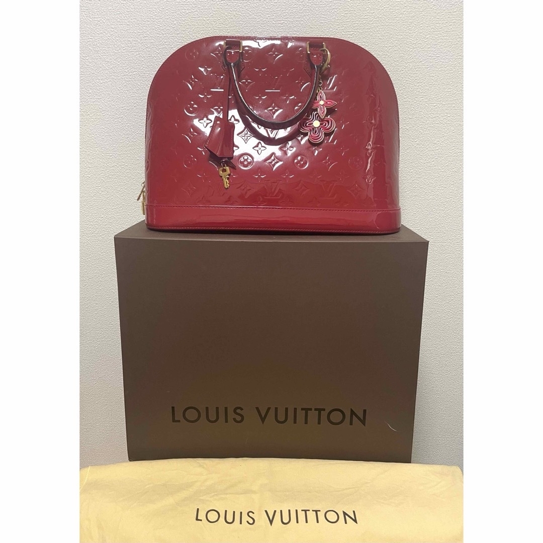 ハンドバッグ定番人気激安　LOUIS VUITTON ルイヴィトン ヴェルニ アルマ　GM