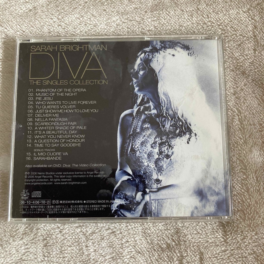 サラ・ブライトマン DIVA エンタメ/ホビーのCD(ポップス/ロック(洋楽))の商品写真