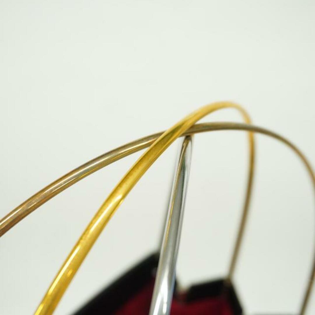 Cartier(カルティエ)の【4ee6093】カルティエ ハンドバッグ/トリニティ/レザー/ブラック/シルバー金具/ゴールド金具/ピンクゴールド金具 レディースのバッグ(ハンドバッグ)の商品写真