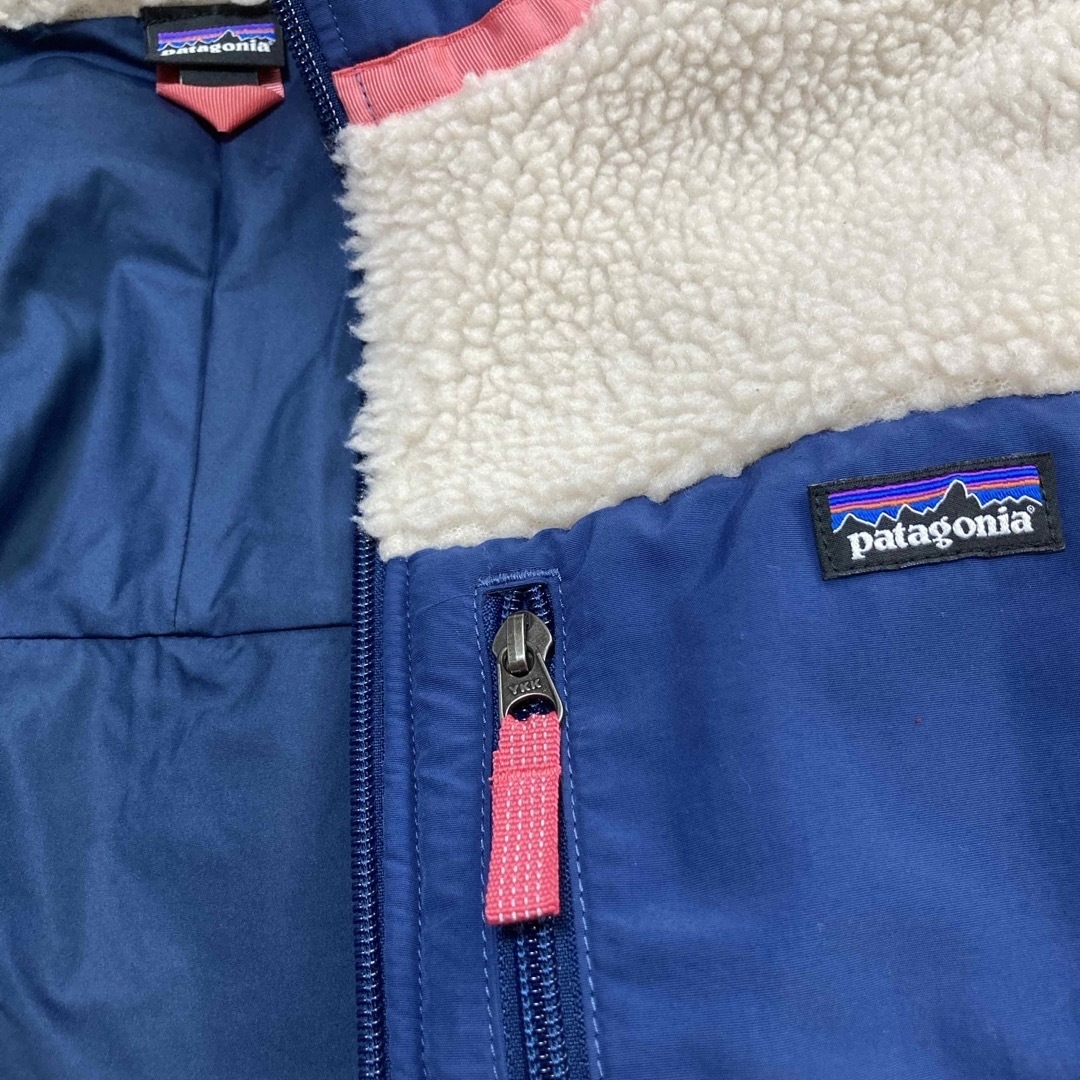 patagonia(パタゴニア)のパタゴニア　フリース　レトロx  キッズXL (レディースS〜M)  美品 キッズ/ベビー/マタニティのキッズ服女の子用(90cm~)(ジャケット/上着)の商品写真