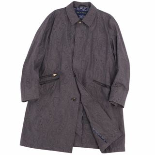 ETRO - 【極美品】ETRO エトロ ペイズリー総柄ステンカラーコート ...