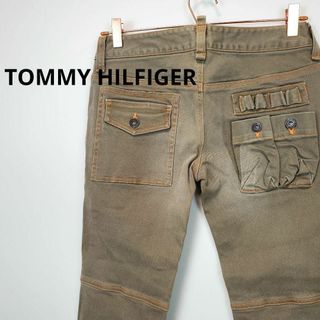 TOMMY HILFIGER - トミーヒルフィガーTOMMY HILFIGERワークパンツカーキ色2サイズ