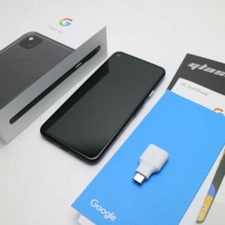 アンドロイド(ANDROID)の超美品 SoftBank Google Pixel 4a 128GB  ジャストブラック M888(スマートフォン本体)