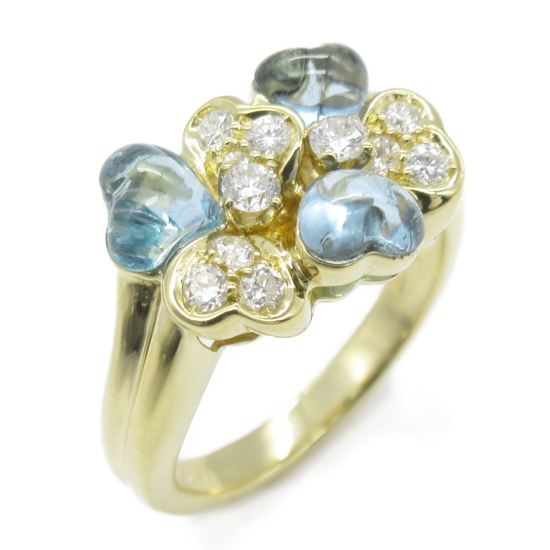 ジュエリー ブルートパーズ ダイヤモンド リング リング・指輪 レディースのアクセサリー(リング(指輪))の商品写真