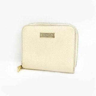 フルラ(Furla)のFURLA / フルラ ◆二つ折り財布/ラウンドファスナー/レザー/ホワイト 【財布/サイフ/ウォレット/wallet/コイン】 レディースファッション【中古】 [0220474687](財布)