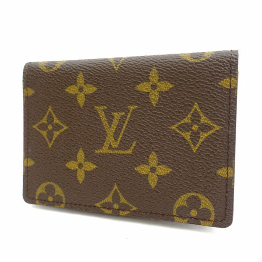 LOUIS VUITTON / ルイヴィトン ◆ポルト2カルト・ヴェルティカル カードケース モノグラム M60533 【カード/パス/定期/Suica/スイカ/ICOCA/イコカ/保険証】 ブランド [0220476593]M60533製造番号