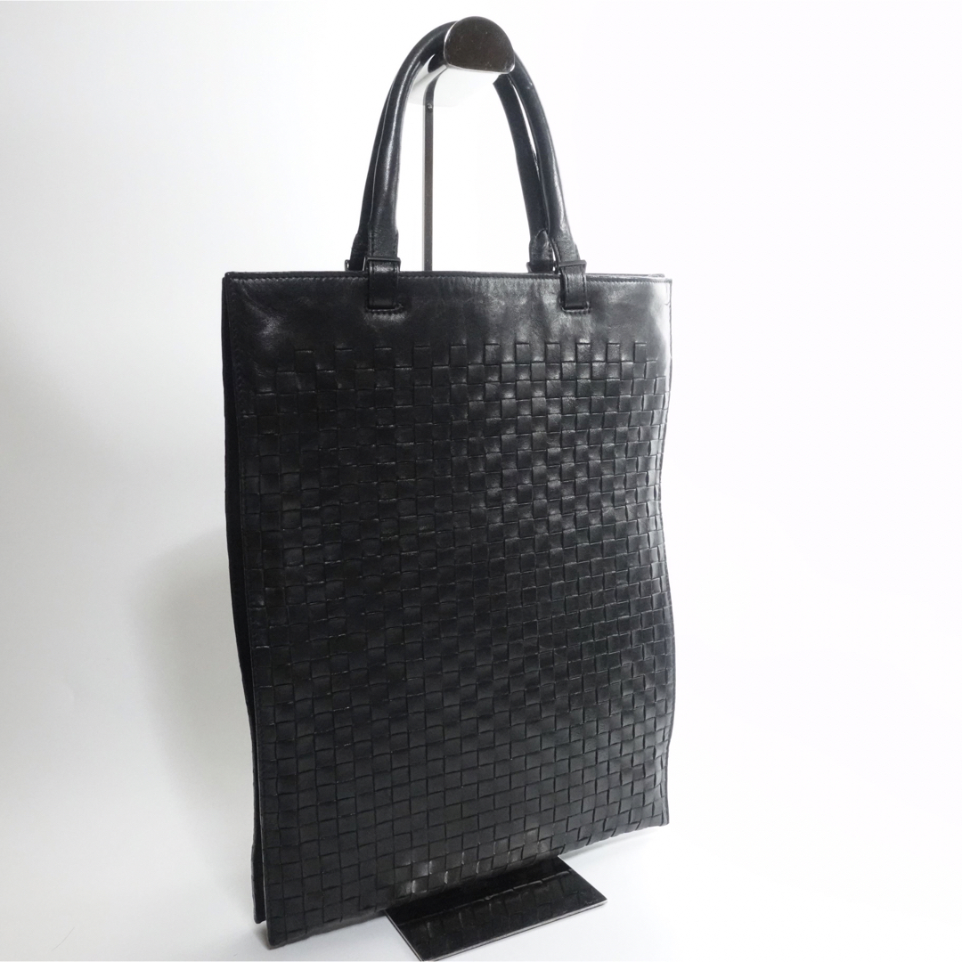 Bottega Veneta(ボッテガヴェネタ)の【美品】ボッテガヴェネタ　ハンドバッグ　イントレチャート　ヴィンテージ  トート レディースのバッグ(ハンドバッグ)の商品写真