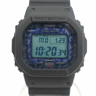 カシオ(CASIO)のCASIO / カシオ ◆G-SHOCK デジタル 腕時計 コラボ ガラパゴス ハンマーヘッドシャーク 電波 ソーラー GW-B5600CD-1A2JR 【メンズ/MEN/男性/ボーイズ/紳士】【腕時計/ウォッチ/Watch】【中古】 [0220479077](腕時計(アナログ))