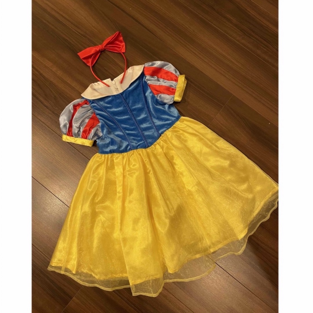 Disney(ディズニー)のディズニーリゾート公式　白雪姫　ワンピース エンタメ/ホビーのコスプレ(衣装一式)の商品写真